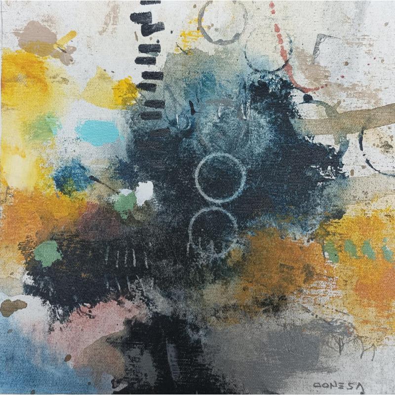 Painting Zapas by Jiménez Conesa Francisco | Painting Abstract Minimalist Acrylic Charcoal