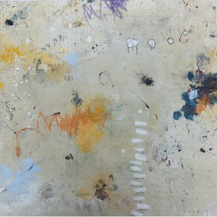 Peinture Sueño par Jiménez Conesa Francisco | Tableau Abstrait Acrylique, Fusain Minimaliste