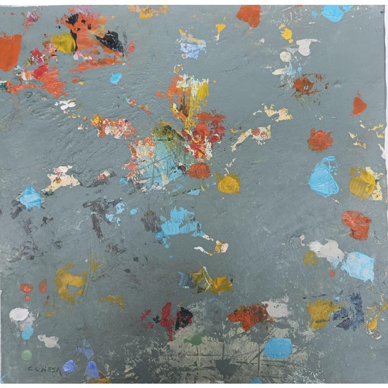 Painting Niebla by Jiménez Conesa Francisco | Painting Abstract Minimalist Acrylic Charcoal