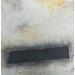 Painting S/T by Jiménez Conesa Francisco | Painting Abstract Minimalist Black & White Acrylic Charcoal