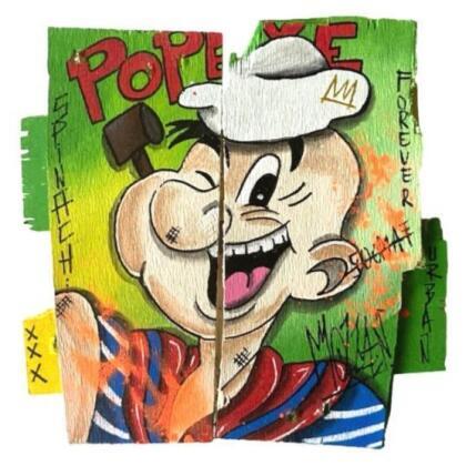 Peinture POP par Molla Nathalie  | Tableau Pop-art Acrylique, Bois, Posca Icones Pop