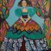 Painting Princess Baroque by Sundblad Silvina | Painting Naive art Acrylic Pastel