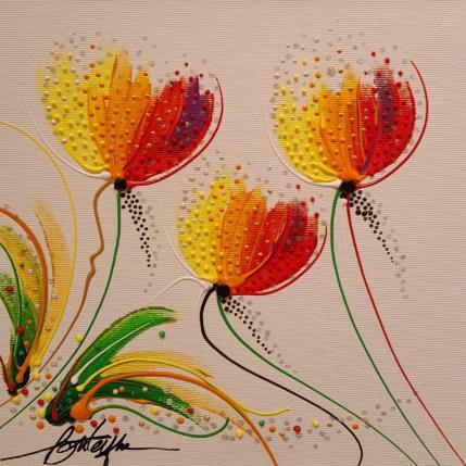 Painting L'amour naissant by Fonteyne David | Painting Figurative Acrylic Nature, Pop icons