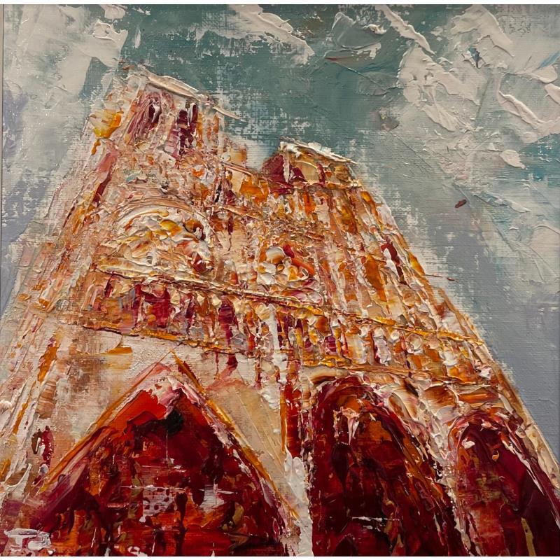 Gemälde Notre dame de Paris von Reymond Pierre | Gemälde Figurativ Urban Öl