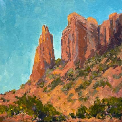 Painting Refresh by Carrillo Cindy | Painting Figurative Oil Landscapes