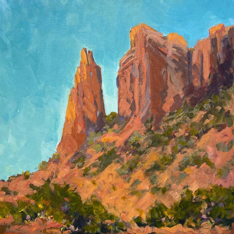 Painting Refresh by Carrillo Cindy  | Painting Figurative Landscapes Oil