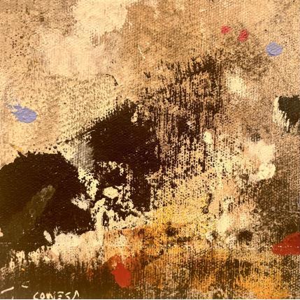 Peinture Sombra par Jiménez Conesa Francisco | Tableau Abstrait Acrylique, Fusain