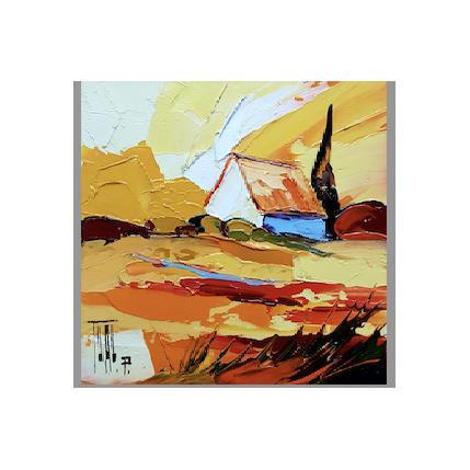 Painting LA BERGERIE by Tual Pierrick | Painting