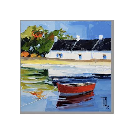 Painting MOUILLAGE by Tual Pierrick | Painting