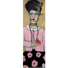 Peinture De viaje par Garcia Gallardo Mercedes | Tableau Figuratif Huile Portraits, Scènes de vie