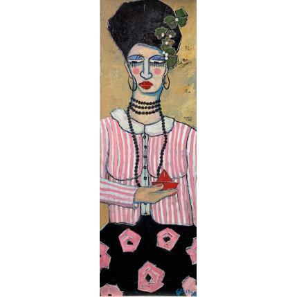 Peinture De viaje par Garcia Gallardo Mercedes | Tableau Figuratif Huile Portraits, Scènes de vie