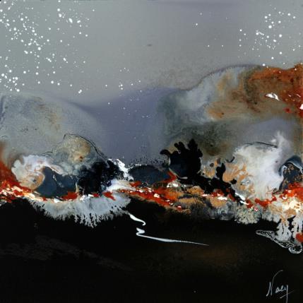 Peinture C2734 par Naen | Tableau Abstrait Acrylique, Encre