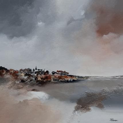 Painting Tharros by Pienon Cyril | Painting Figurative Acrylic Landscapes