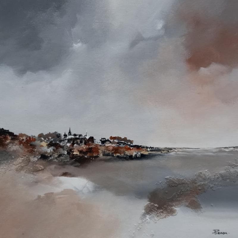 Gemälde Tharros von Pienon Cyril | Gemälde Figurativ Landschaften Acryl