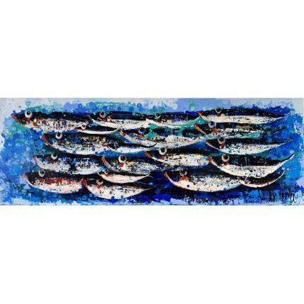 Gemälde Familia von Villanueva Puigdelliura Natalia | Gemälde Figurativ Marine, Tiere