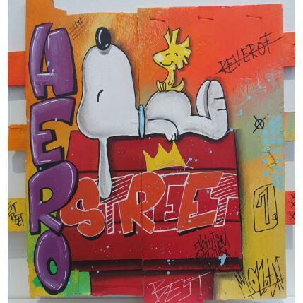 Peinture Hero par Molla Nathalie  | Tableau Pop-art Acrylique, Posca Icones Pop