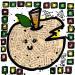 Painting Mrs Apple by Ralau | Painting Raw art Nature Acrylic Posca