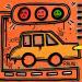 Painting Bad road by Ralau | Painting Raw art Life style Acrylic Posca