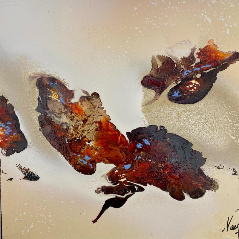 Peinture C2221 par Naen | Tableau Abstrait Acrylique Encre