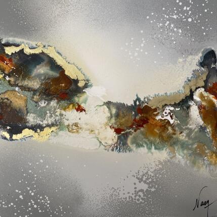 Peinture C2555 par Naen | Tableau Abstrait Acrylique, Encre
