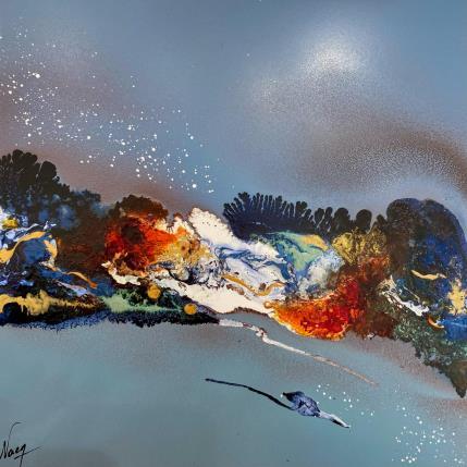 Gemälde C2661 von Naen | Gemälde Abstrakt Acryl, Tinte