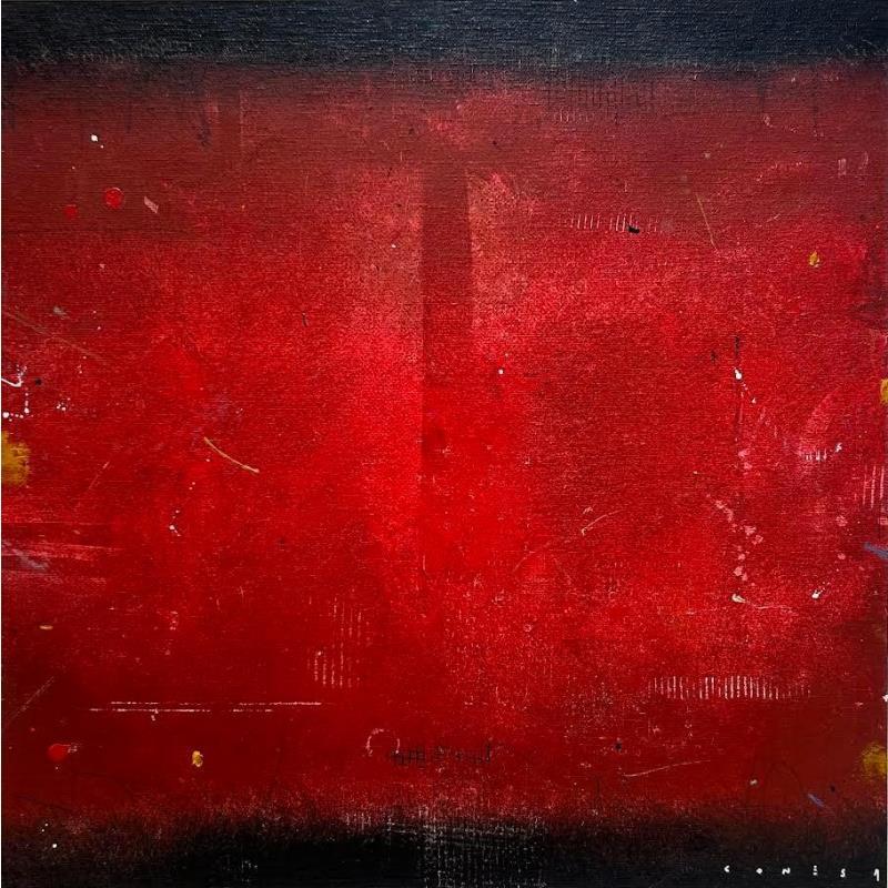 Painting F416 by Jiménez Conesa Francisco | Painting Abstract Acrylic Charcoal