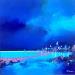 Painting Landscape  by Pienon Cyril | Painting Abstract Landscapes Acrylic Sand
