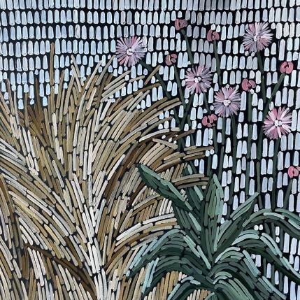 Pintura a lot of grass 5 por Dmitrieva Daria | Pintura Abstracto Acrílico Naturaleza, Paisajes