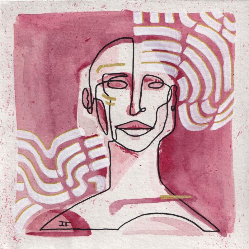 Painting Notes by Detovart | Painting Figurative Portrait Acrylic