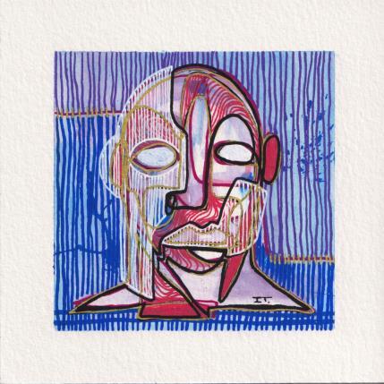 Peinture anatomie emotionnelle  par Detovart | Tableau Figuratif Acrylique Portraits