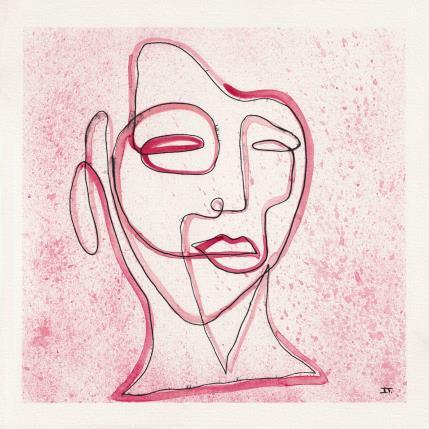 Painting négation by Detovart | Painting Figurative Acrylic Portrait