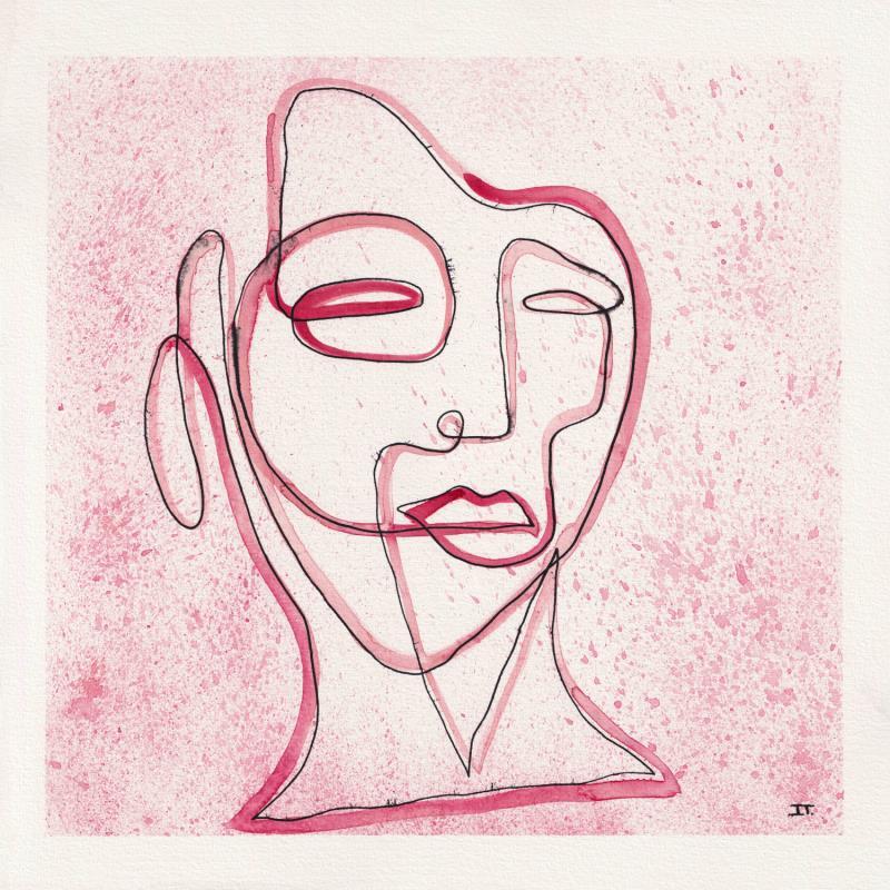 Painting négation by Detovart | Painting Figurative Portrait Acrylic