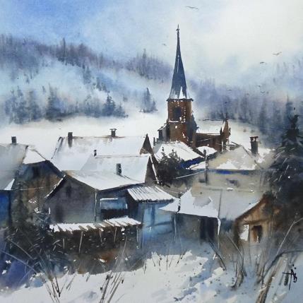 Painting Les irréductibles by Abbatucci Violaine | Painting Figurative Watercolor