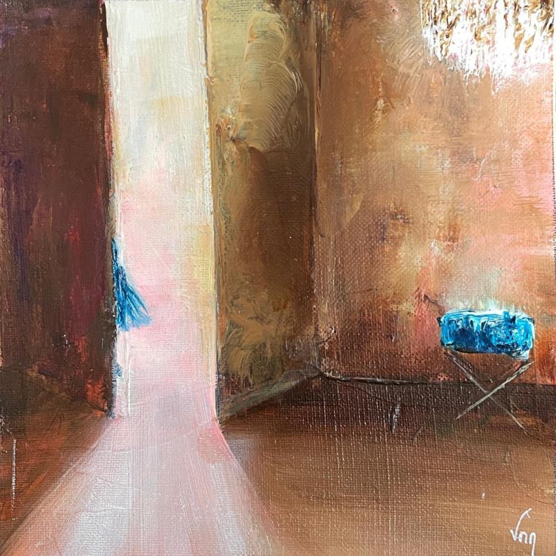 Gemälde juste à temps  von Vinnie | Gemälde Figurativ Öl