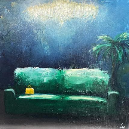 Peinture Vacances  par Vinnie | Tableau Figuratif Huile