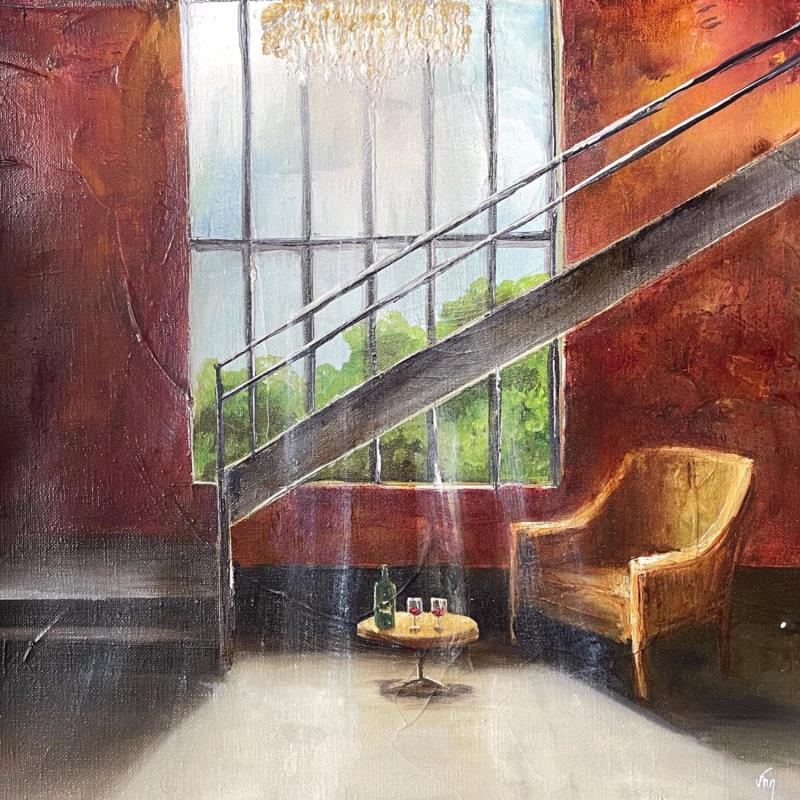 Gemälde tout est prêt von Vinnie | Gemälde Figurativ Öl