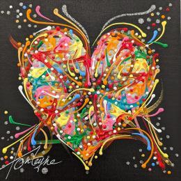 Peinture Beauté Troyenne par Fonteyne David | Tableau Figuratif Acrylique Minimaliste