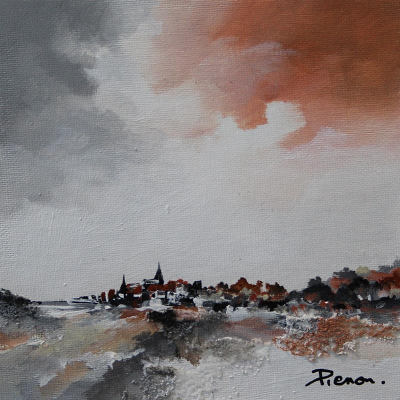 Painting St1 by Pienon Cyril | Painting Figurative Landscapes Marine Acrylic