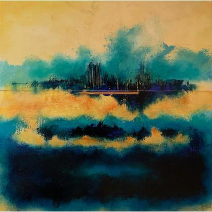 Peinture Abstraction #1947 par Hévin Christian | Tableau Abstrait Acrylique, Huile, Pastel Minimaliste