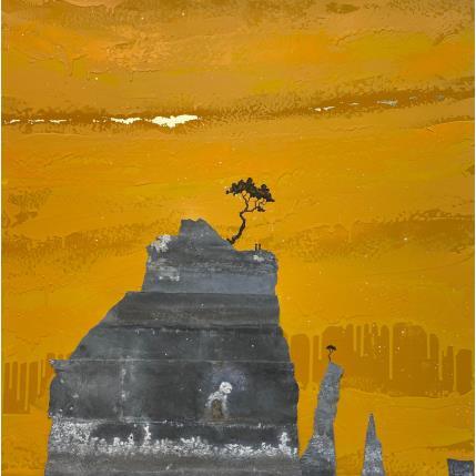 Painting Ce qui nous entoure by Lemonnier  | Painting Subject matter Acrylic, Zinc Landscapes