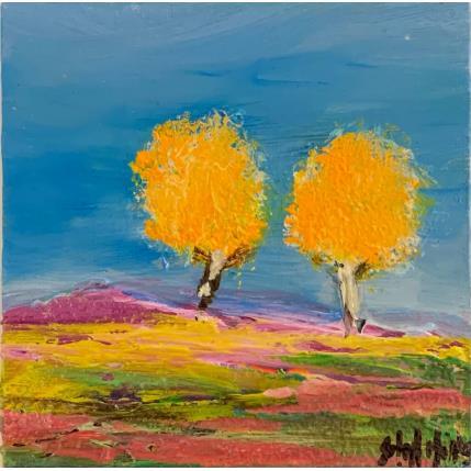 Gemälde Soleil von Shahine | Gemälde Figurativ Öl