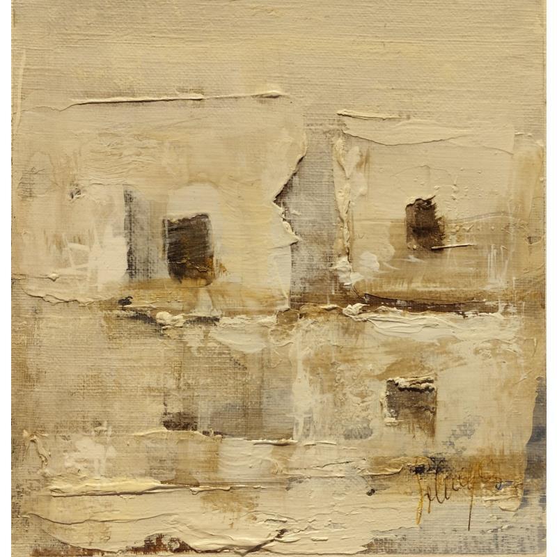 Gemälde White 4 von Solveiga | Gemälde Acryl