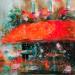 Painting Café Flandres  by Solveiga | Painting Acrylic