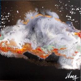 Painting C2599 by Naen | Painting Abstract Acrylic, Ink