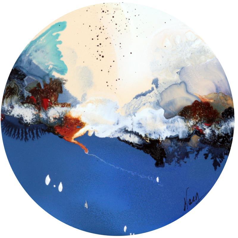 Painting C2723 by Naen | Painting Abstract Acrylic Ink