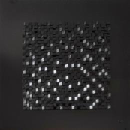 Peinture Jungle par Bauquel Véronique | Tableau Abstrait Collage Minimaliste