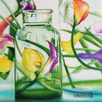 Painting Tourbillons by Tchirieff Katia | Painting Figurative Oil Pop icons, Still-life