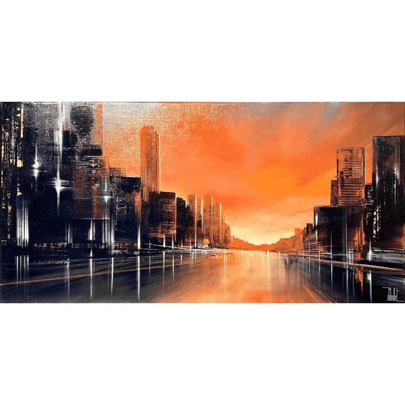 Painting Pyritis by Guillet Jerome | Painting Figurative Architecture Oil