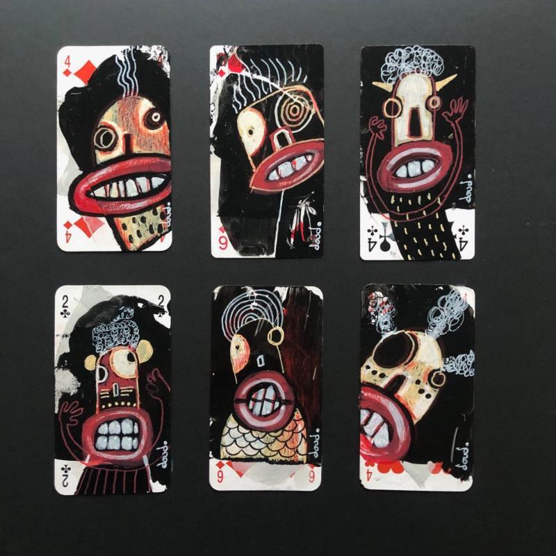 Painting Maraboutarot by Doudoudidon | Painting Raw art Society Life style Acrylic