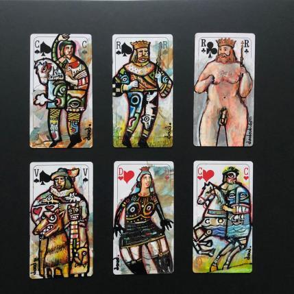 Painting Le roi est nu by Doudoudidon | Painting Raw art Acrylic Life style, Nude, Society